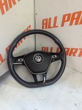 17-21 VW Polo Mk6 Flat Bottom Steering Wheel + Airbag 2G0880201AC 640269400C