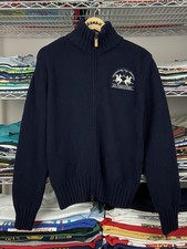 Navy Blue La Martina Zip Up