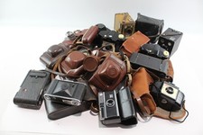 Assorted Vintage Film Cameras Inc Various Brands & Models w/ Some Cases Job Lot