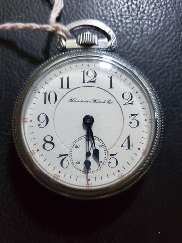 1901 hampden pocket watch - hampden,