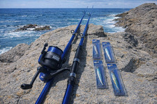 Sea fishing bass rod reel - sea,