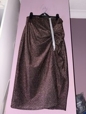 Knot Front Thigh Split Midi