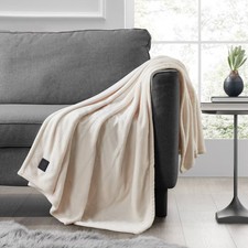 Brookstone Heated Plush Throw