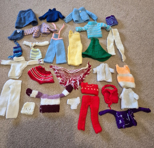 1970s hand knitted outfits - 1970s,