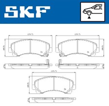 Brake Pad Set For Chevrolet