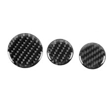 3Pcs Left Hand Driving Carbon