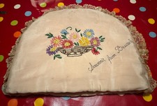 Vintage 1950s Satin Teapot