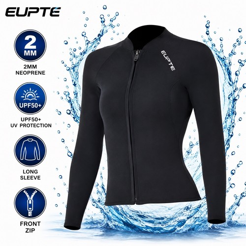 Eupte 2mm wetsuit jacket long - 2mm,