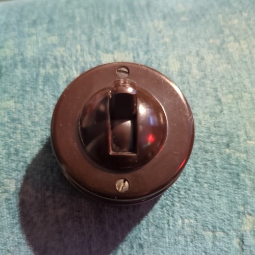 Bakelite crabtree switches - crabtree,