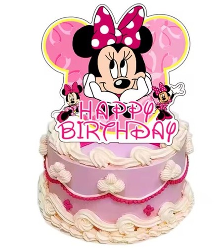Minnie mouse cake topper - cake,