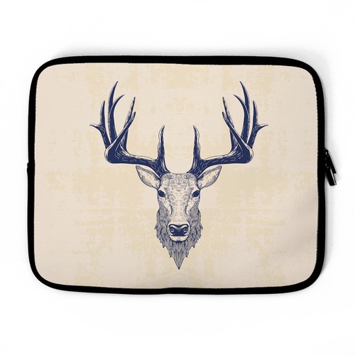 Deer stag head antlers - antlers, laptop
