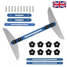 26PCS Stair Tread Template Tool Adjustable Metal Measuring Stair Tool GB