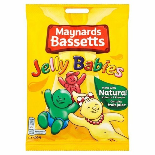 Bassetts jelly babies - jelly, 190g