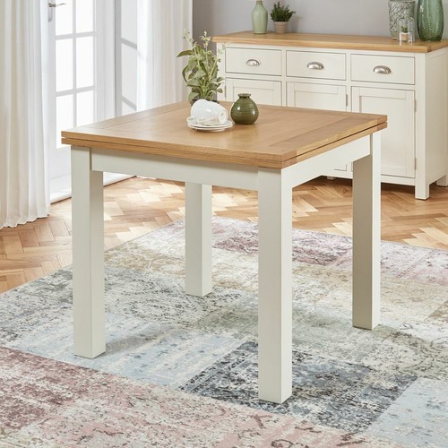 Dining table extending - table, 85cm