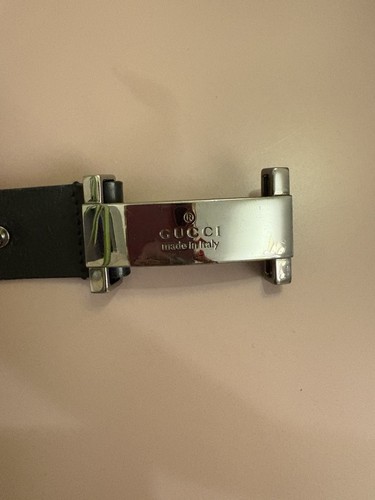 Vintage gucci belt - gucci, silver