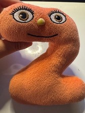 Cbeebies Numberjacks Blue Number 2 Soft Toy, Gosh 2008 rare cbbc plush 13 cm 