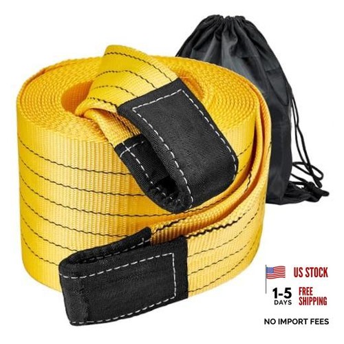 Heavy duty recovery tow strap - recovery,