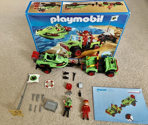 Playmobil speedboat with - playmobil,