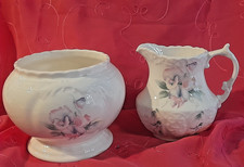 TWO PRETTY VINTAGE BONE CHINA