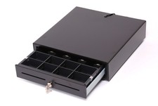 Till Cash Drawer EPOS Lockable Black EC-410 24V