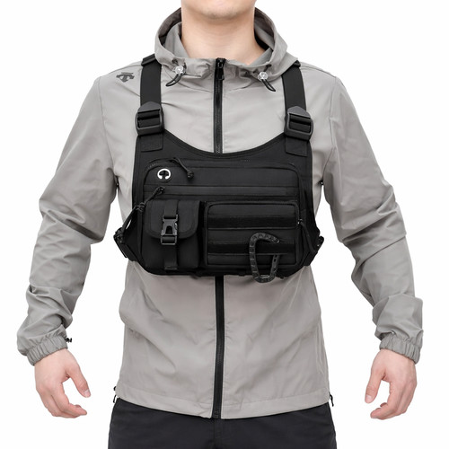 Tactical chest bag vest - chest,