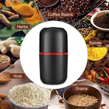 150B Electric Grinder, Easy Using and Cleaning for Coffee Beans Spices herb, Bla
