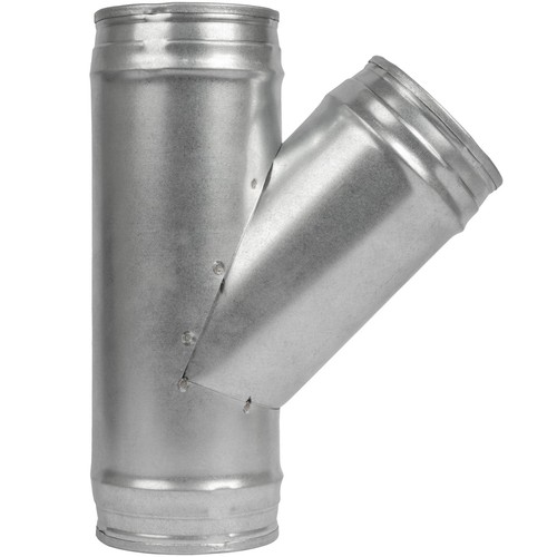 100mm degree y duct - 4",