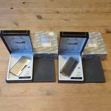 2 x COLIBRI OF LONDON elite collection flint lighter