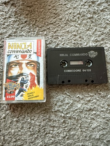 Ninja commando for commodore - ninja,