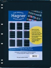 HAGNER 2 POCKET BLACK STOCK