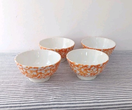 Set orange spongeware - of, 4