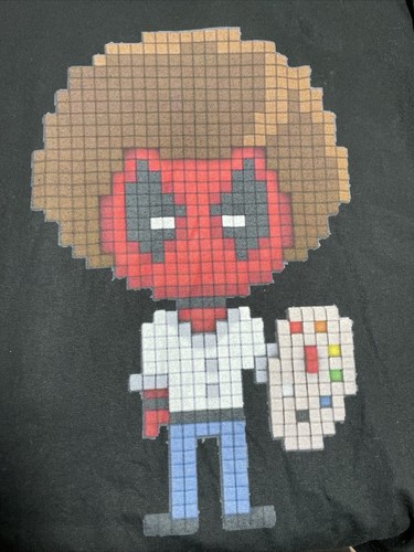 Vtg bob ross mens - bob, tshirt