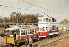 D050825 Single Deck Trailer Car No. 9. From Oporto Portugal and Blackpool Corpor