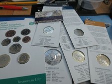 UK 2020 Royal Mint  BUnc coins