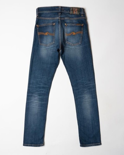 Men nudie jeans navy - men,
