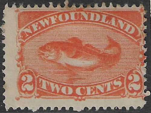 Newfoundland canada 1887 2c - newfoundland,