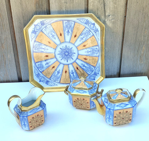Vintage blue orange - vintage,