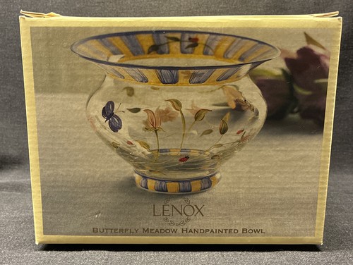 Lenox glass bowl butterfly - bowl,