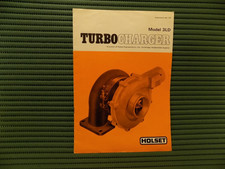 Holset Turbo Charger Model 3LD Publication no 137 inc Parts List 1969