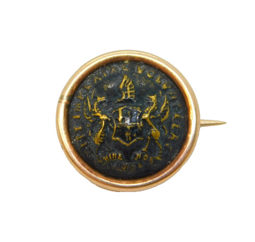 Boer war period 9ct - war, rose