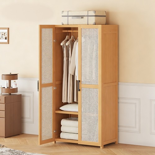 Doors wardrobe bamboo - 2-doors,
