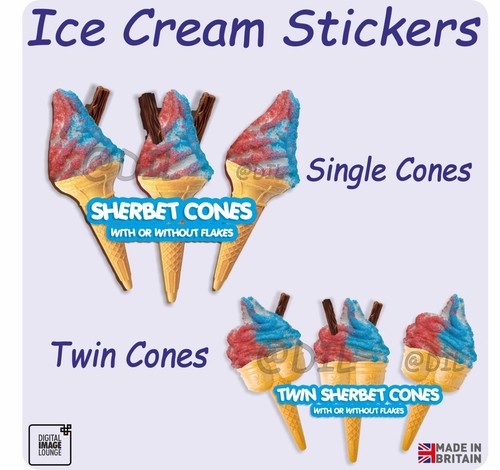 Ice cream stickers sherbet - ice,