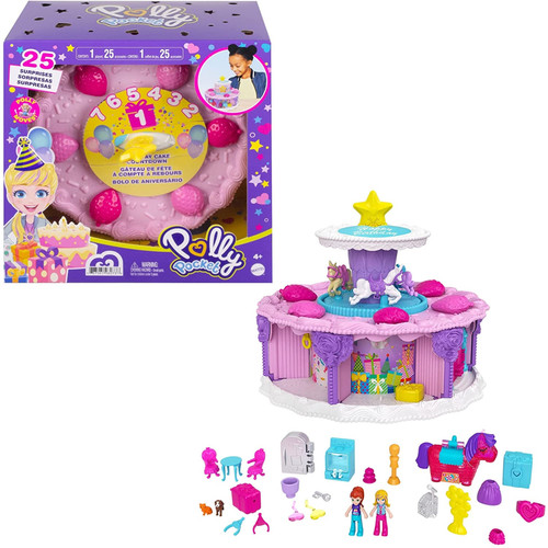 Polly pocket birthday cake - pocket,