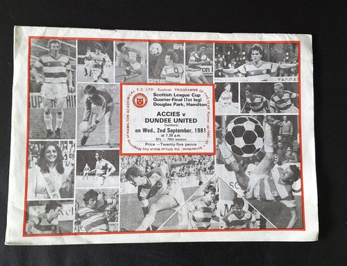 Scottish football programmes - football,