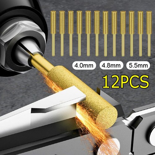 12pcs 5 5mm - 4/4.8/5.5mm, diamond
