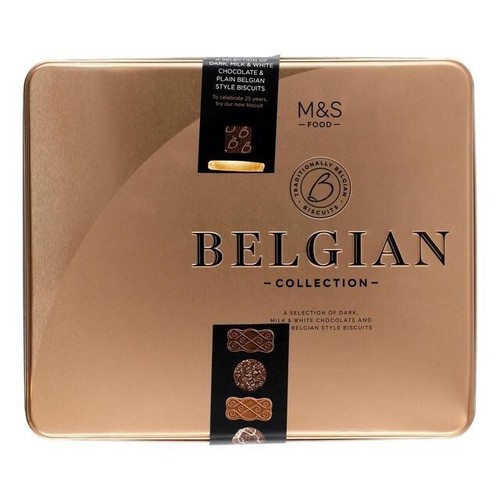 Belgian biscuit collection - m&s,