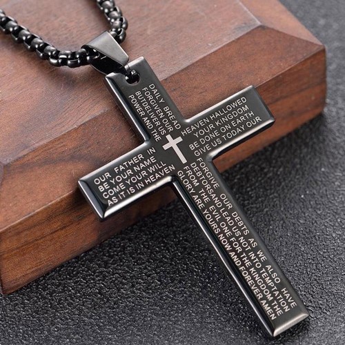 Cross pendant necklace - cross, for