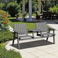 2-Seater Garden Bench Loveseat