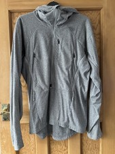 Paramo Men’s Enduro Walking, Hiking Fleece Hoodie, Size Small, Marl Grey