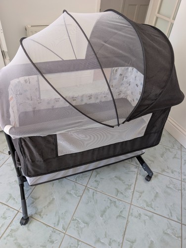 Vgc baby bedside crib - bedside, sleeper